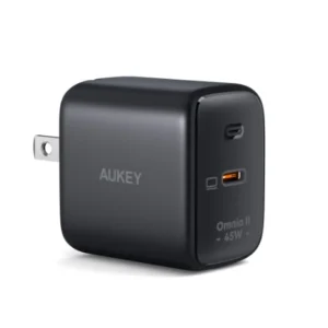 Official Aukey 45W USB-C Adapter PD Gan Tech