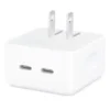 MNWM3 1 1 Apple 35W Dual Port Adapter USB-C