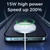 download 2 2 Official JoyRoom MagSafe Wireless Charger MFI For iPhone
