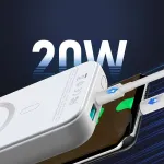 lg EMFKvanWhtaZu9IVkudkVvMnFjp1ZyeBY1ASVDzo Official JoyRoom10000Mah MagSafe Mini BatteryPack Power Bank For iPhone MFI