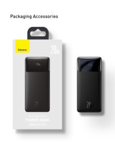 Baseus 20000mAh 20W Power Bank Airpow Baseus 20000mAh 20W Power Bank Airpow