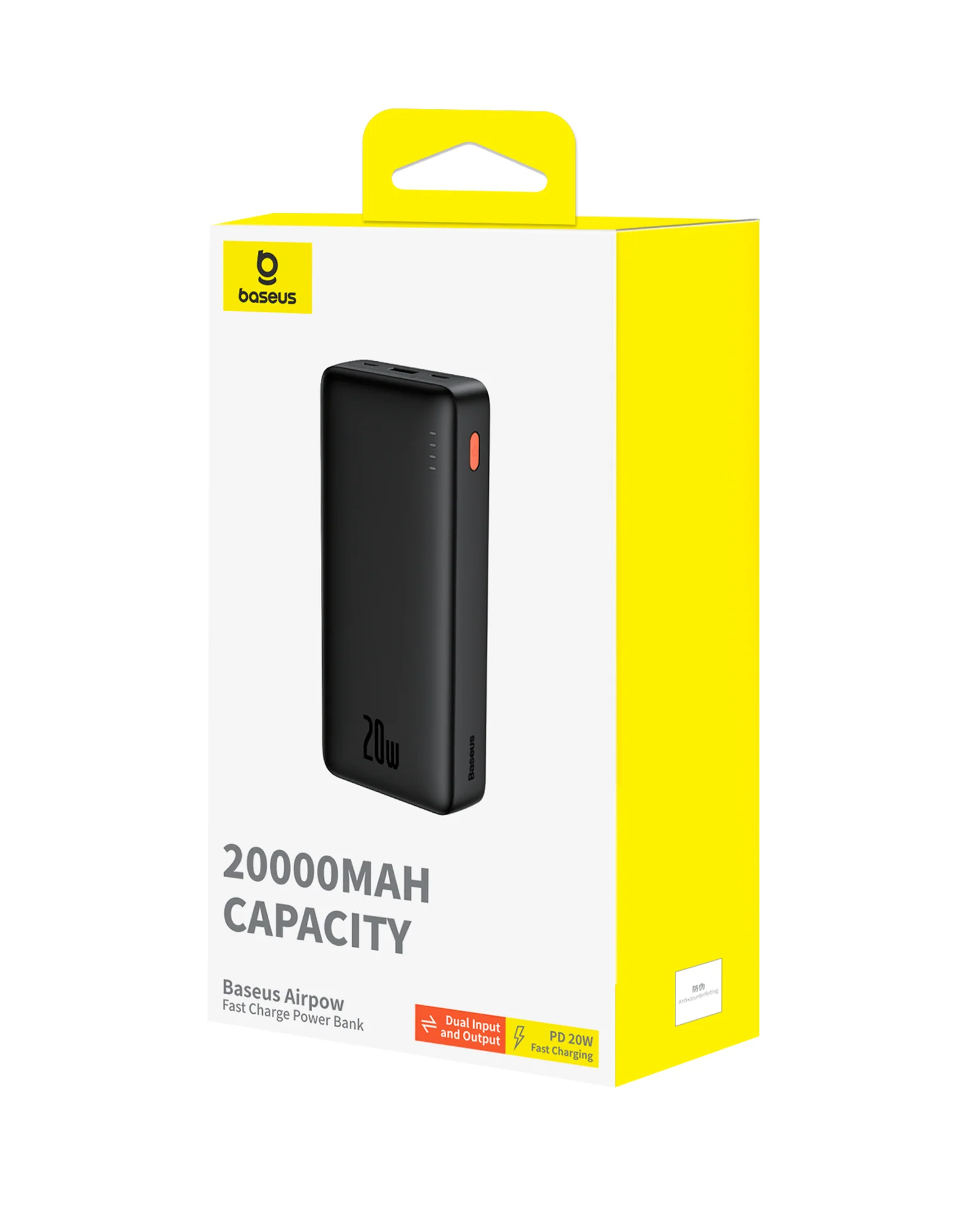 POWER BANK BASEUS PPAP20K AIRPOW 20W 20000MAH 3 Baseus 20000mAh 20W Fast Charging Power Bank