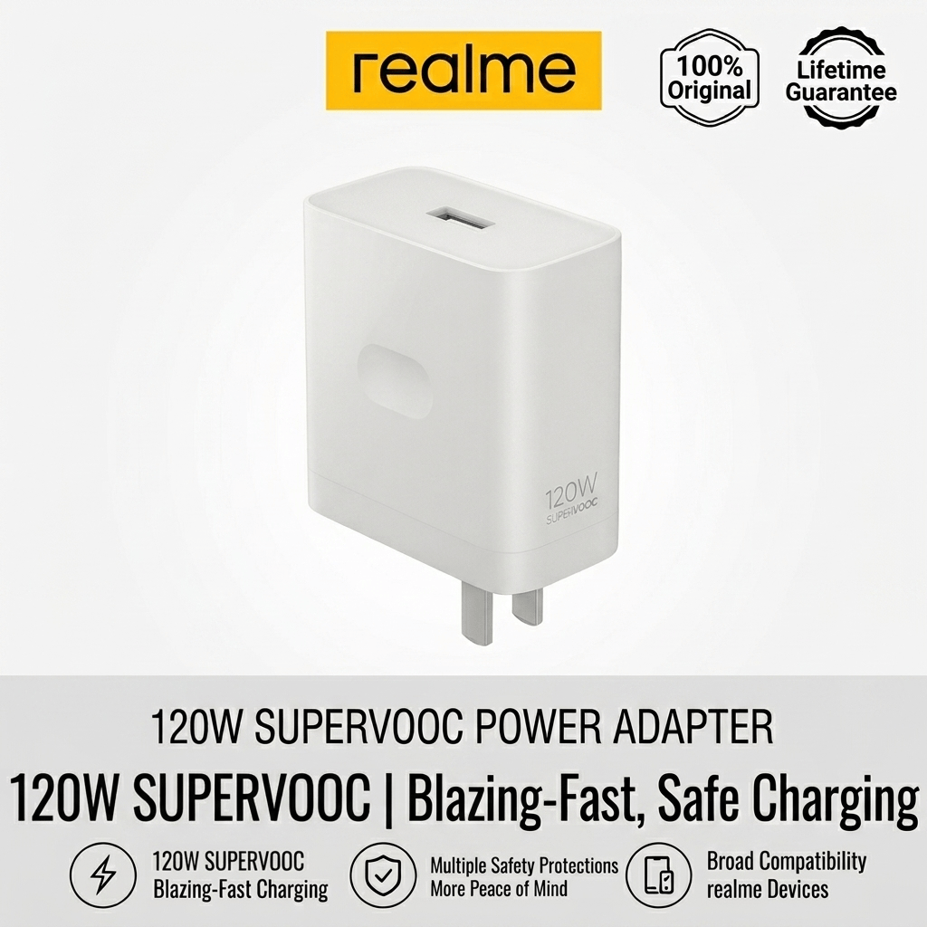 realme 120w adapter supervooc price in pakistan