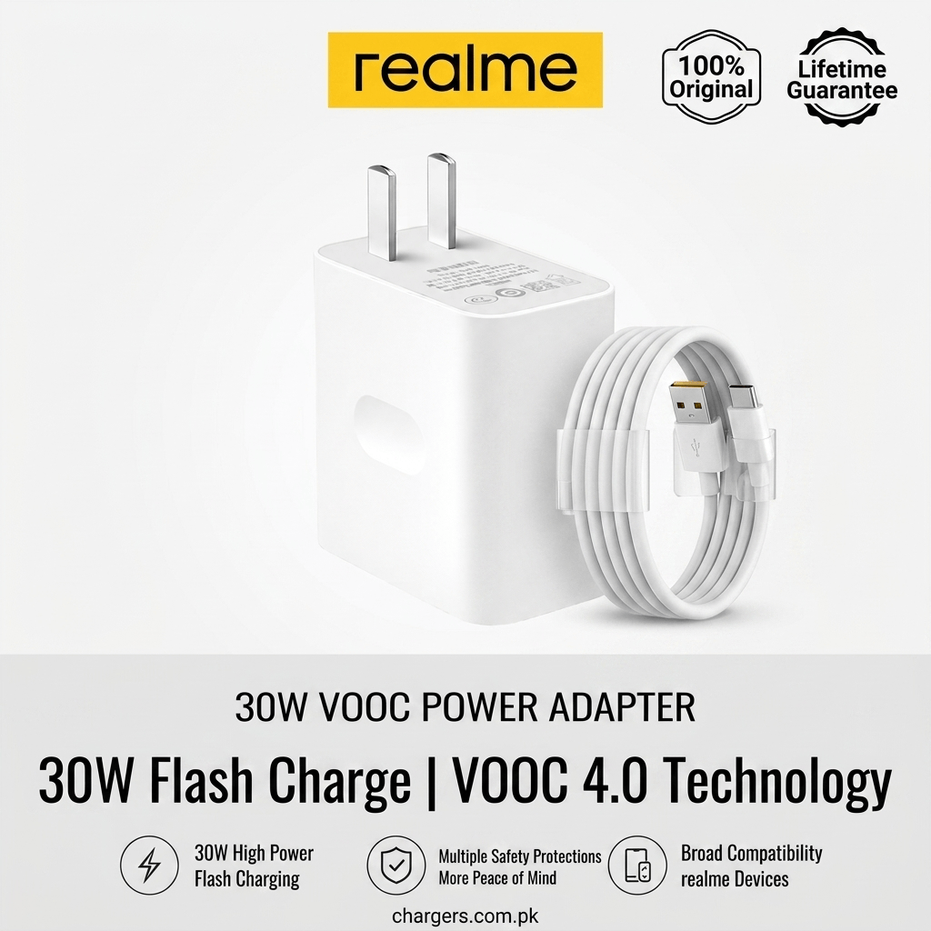 realme 30w vooc charger price in pakistan