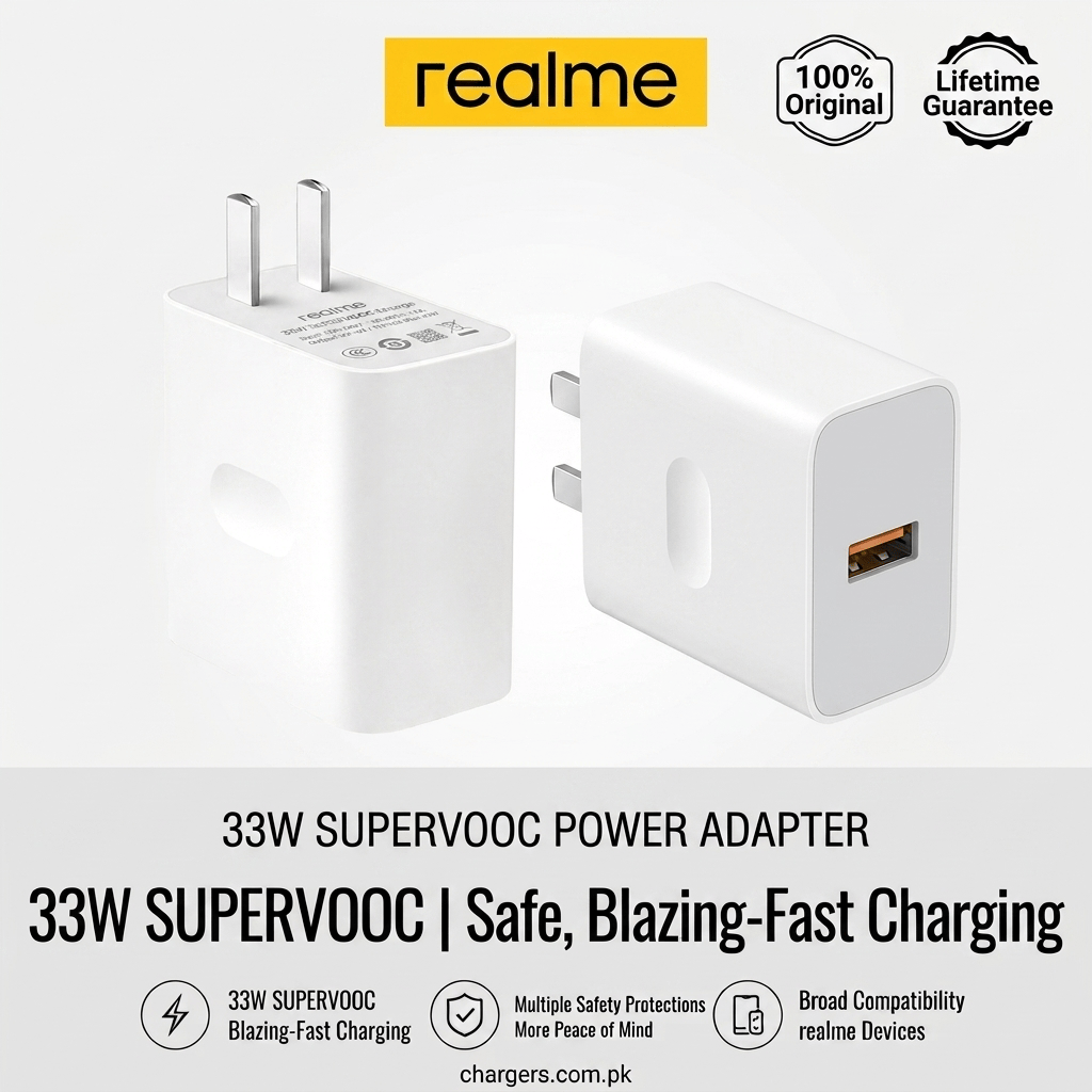 realme 33w supervooc adapter price in pakistan