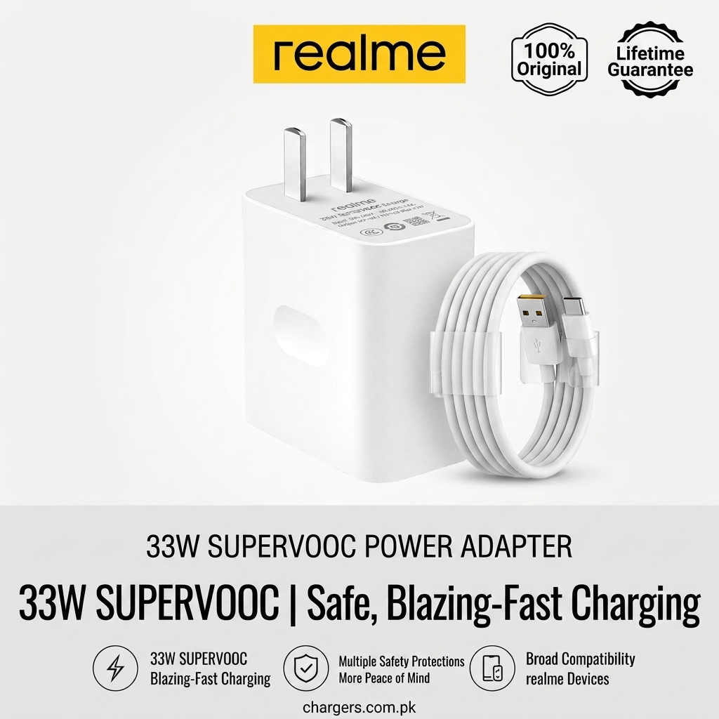 realme 33w supervooc charger price in pakistan