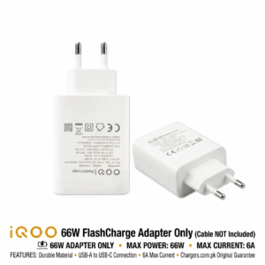 IQOO 66W ADAPTER PRICE IN PAKISTAN FLASHCAHRGE