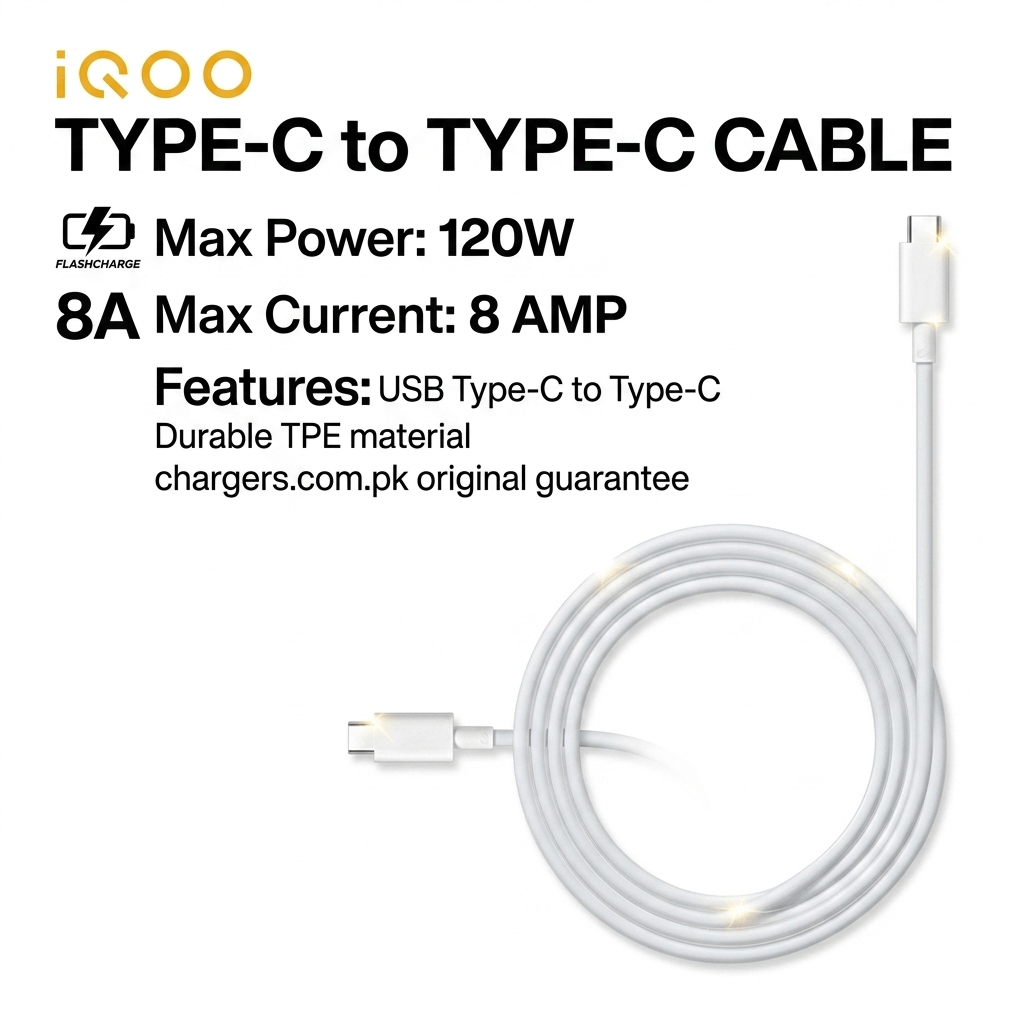 IQOO USB C TO USB C CABLE PRICE IQOO USB C TO USB C CABLE PRICE