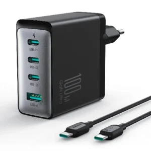 JOYROOM 100W GaN Charger 4 Port JR-TCG04