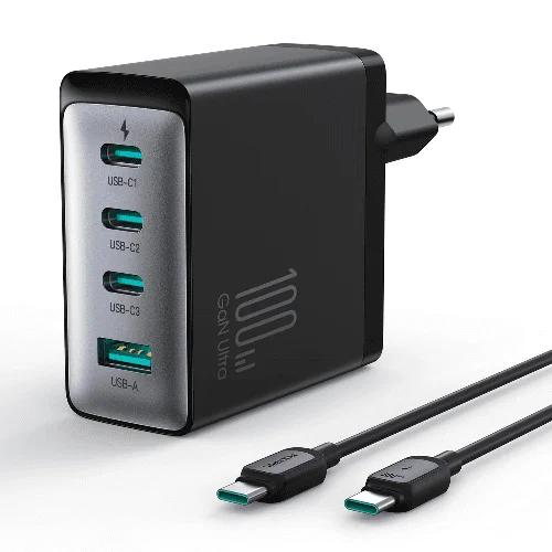JOYROOM 100W GaN Charger 4 Port JR-TCG04