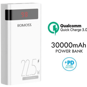 Romoss 30000mAh 22.5W Power Bank