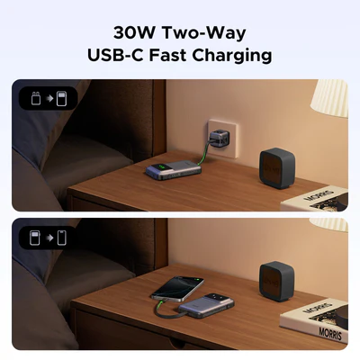 UGREEN 10000mAh Power Bank 30W uno series