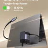 UGREEN 65W Nexode Charger With Retractable USB C Cable UGREEN 65W Nexode Charger with Retractable USB C Cable