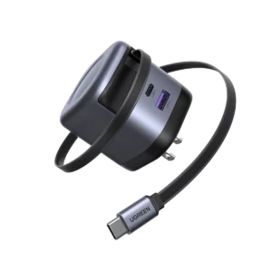 UGREEN Nexode 45W Charger with Retractable USB C Cable