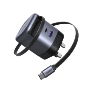 UGREEN 65W Nexode Charger Retractable USB C Cable