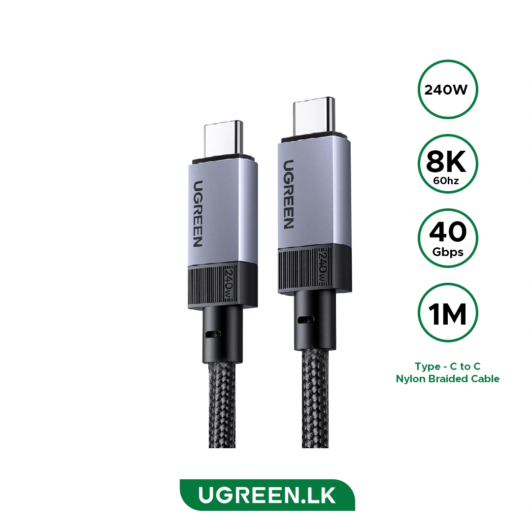 UGREEN USB C Cable 240W 40Gbps 8K@60Hz