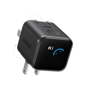 anker 45w charger dispaly