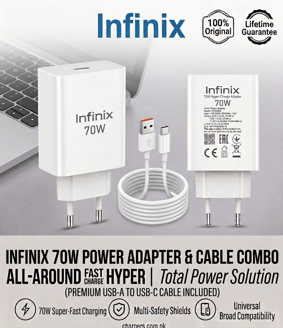 infinix 70w charger price in pakistan