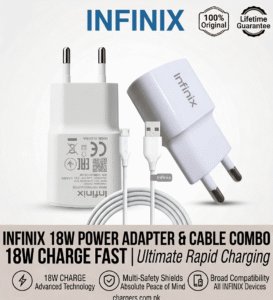 infinix 18w charger with micro cable price