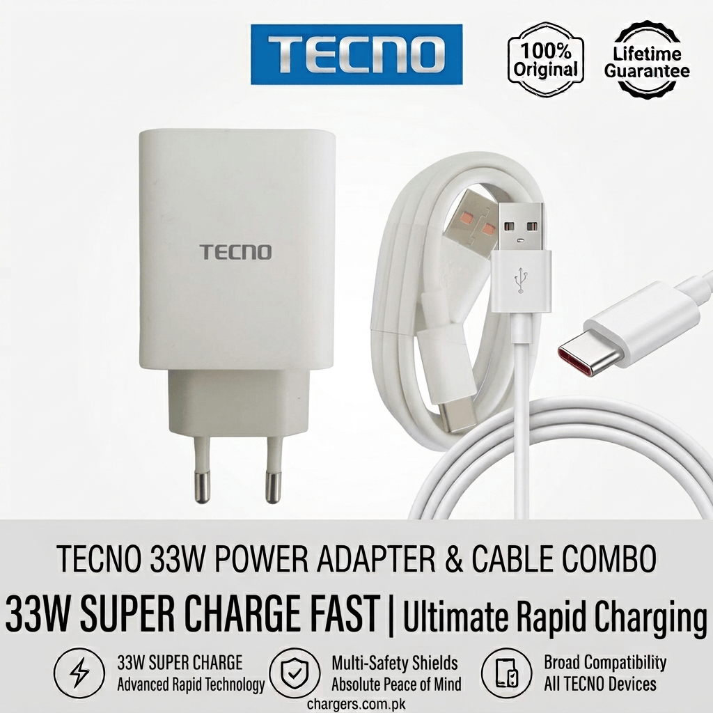 tecno 33w charger price in pakistan
