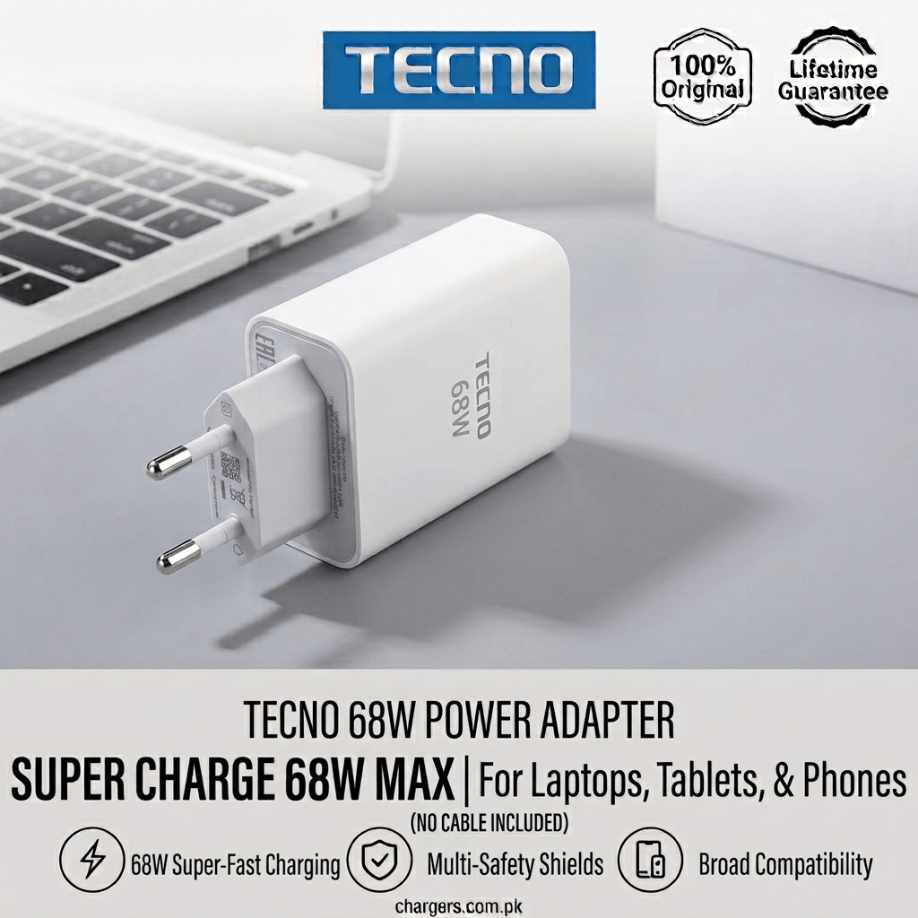 tecno 68w adapter price in pakistan