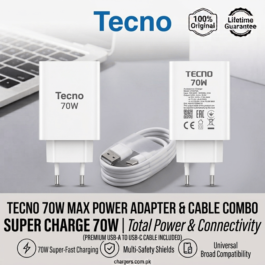 tecno 70w charger price in pakistan