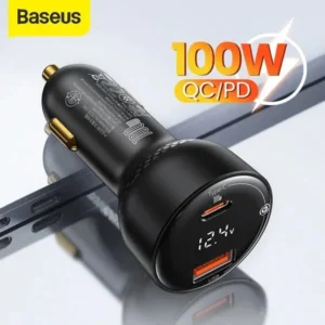 Baseus 100W Car Charger with Digital Display price in pakistan
