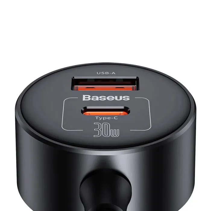 Baseus 30W Car Charger with Cigarette Lighter