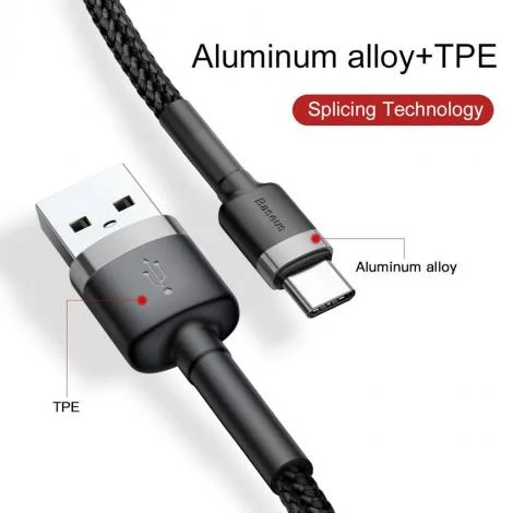 Baseus USB A to Type C Cable 3A 1M